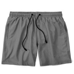 Bermuda Tactel Elastano Masculina Cinza - Bermuda ... - MOLETOM SHOP