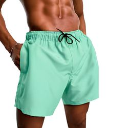 Bermuda Tactel Elastano Masculina Verde Claro - Be... - MOLETOM SHOP