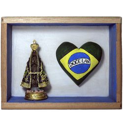 N. Sra. Aparecida - quadro caixa - ARR006 - MonaCrespa