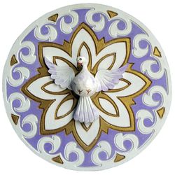 Divino Espírito Santo em mandala 22cm - DVM039 - MonaCrespa