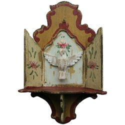 Divino em peanha de parede - 18cm - DVM048 - MonaCrespa