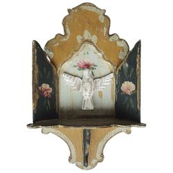 Divino em peanha de parede - 18cm - DVM049 - MonaCrespa