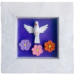 Quadro Divino em Madeira - DVQ021 - MonaCrespa