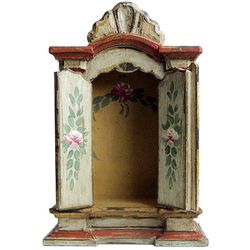 Oratório madeira 31cm - ORB035 - MonaCrespa
