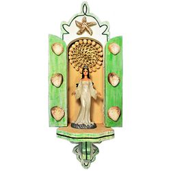 Oratório de parede Iemanjá 50cm - ORO007 - MonaCrespa