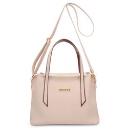 Bolsa Bangkok- Marfim Com Detalhes Caramelo - 440m - MONCCI