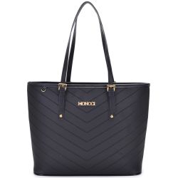 Bolsa Roma - Preto Estampa Bordada - 310p - MONCCI