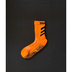MEIA - KIDS - COR LARANJA COM PRETO - PF1717 - MONOWI 
