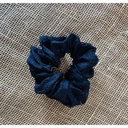 SCRUNCHIE - QUADRICULADA - COR PRETA - 969684 - MONOWI 