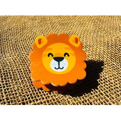 PIRANHA DE CABELO - KIDS - TEMA LEÃO - KD2020 - MONOWI 