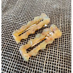 PRESILHAS - KIT 2 UN. - CURVAS - COR AMARELA - 08... - MONOWI 