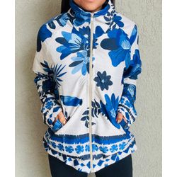 CORTA-VENTO ESTAMPADO - TONS DE AZUL - CVE18 - MONOWI 