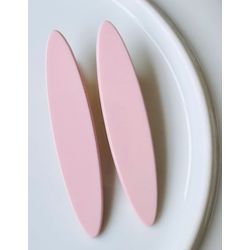 PRESILHAS - KIT 2 UN. - ROSA - LISO - 037183 - MONOWI 