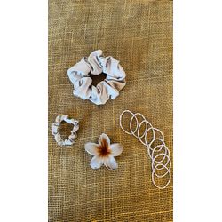KIT ACESSÓRIOS PARA CABELO - COR CINZA - 1119 - MONOWI 