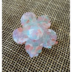 PIRANHA - MODELO FLOR - TONS DE ROSA E VERDE - 02... - MONOWI 