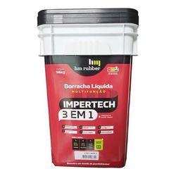 HM RUBBER IMPERTECH 3 EM 1 BASE A 14 KG (BRANCO) - Monza Tintas