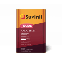Tinta Acrílica Toque Fosco Select Gelo 18l Suvinil - Monza Tintas