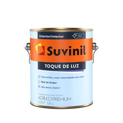 Tinta Acrílica Toque de Luz Gelo 3,6L Suvinil - Monza Tintas