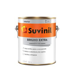 Tinta Complemento para Paredes Brilho Extra Suvini... - Monza Tintas