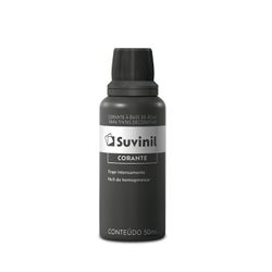 Corante Preto Suvinil 50ml - Monza Tintas