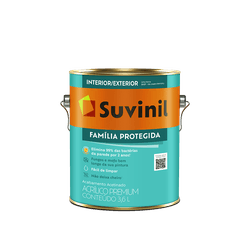 Tinta Látex Acrílica Antibactericida Branco 3,6L S... - Monza Tintas