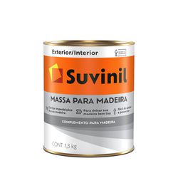 Suvinil Massa Para Madeira 1,3kg - Monza Tintas