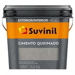 Cimento Queimado Pedra Rosada Suvinil 5kg - Monza Tintas
