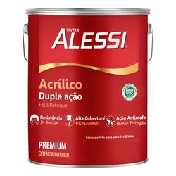 ALESSI ACR FCO DUPLA AÇÃO BRANCO 3,6L - Monza Tintas