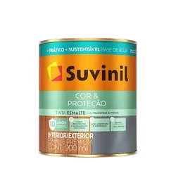 Esmalte Base Água Cor e Proteção Brilhante Branco ... - Monza Tintas