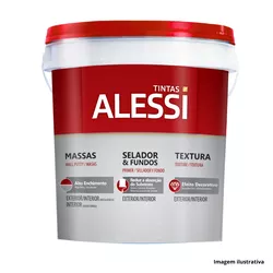 ALESSI FUNDO PREPARADOR PAREDES 18L BALDE - Monza Tintas