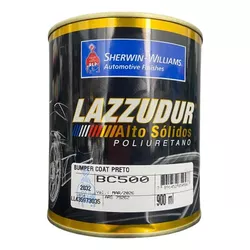 Lazzuril Texturizador Tinta Bumper Coat Preto 900m - Monza Tintas