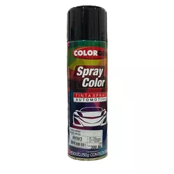 COLORGIN SPRAY AUTOMOTIVO PRETO RAPIDO (Brilhante)... - Monza Tintas
