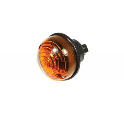 LANTERNA SETA DIANTEIRA AMARELA REDONDA C/ SOQ. AMR6513 - AMR6513R - MORAZ IMPORT
