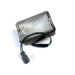 LANTERNA DE RÉ RETANGULAR BRANCA DA DEFENDER - XFD100050 PRC7263 - MARCA ALLMAKES - XFD100050 - MORAZ IMPORT