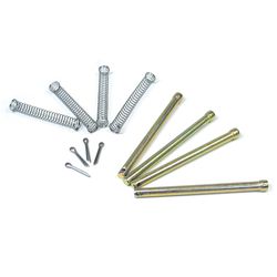 KIT DE PRESILHAS DA PASTILHA DE FREIO DIANTEIRA DA DEFENDER, DISCOVERY 1 E RANGE ROVER CLASSIC - STC8575 - MARCA ALLMAKE - STC8575 - MORAZ IMPORT