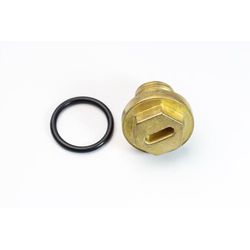 BUJAO DO RADIADOR E VÁLVULA TERMOSTÁTICA (METAL) DA DEFENDER - ERR4686 BR3485 - MARCA ALLMAKES - ERR4686 - MORAZ IMPORT