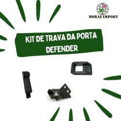 KIT DE TRAVA DA PORTA DA DEFENDER ATÉ 2015 - KIT0004 - MORAZ IMPORT