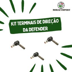 KIT DE TERMINAIS DE DIREÇÃO DA DEFENDER, DISCOVERY 1 E RANGE ROVER CLASSIC - KIT0005 - MORAZ IMPORT
