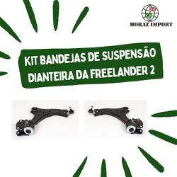 KIT DE BANDEJAS DAS SUSPENSÃO DIANTEIRA (DIREITA E ESQUERDA) INFERIOR DA FREELANDER 2 - KIT0006 - MORAZ IMPORT