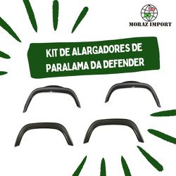 KIT DE ALARGADORES DE PARALAMA DA DEFENDER - KIT0015 - MORAZ IMPORT