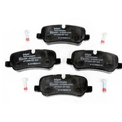 PASTILHA DE FREIO TRASEIRO DA DISCOVERY 3, 4 E RAN... - MORAZ IMPORT