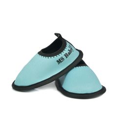 Sapatilha Aquática Kids Blaqueada - Azul Claro Bab... - Moscardini Shoes