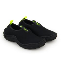 Sapatilha Aquática Náutica Blaqueada - Preto Verde... - Moscardini Shoes
