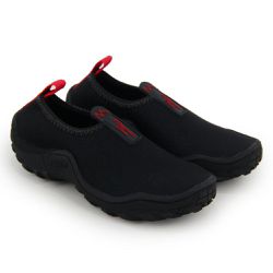Sapatilha Aquática Náutica Blaqueada - Preto Verme... - Moscardini Shoes