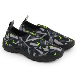 Sapatilha Aquática Náutica Blaqueada - Cinza Verde... - Moscardini Shoes