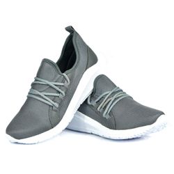 Tênis Masculino Casual X-Run - Cinza - Tenis-cinza - Moscardini Shoes