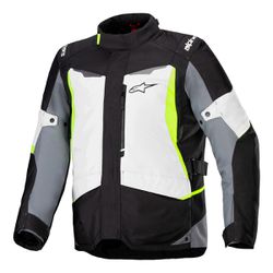 Jaqueta Alpinestars ST 1 WP - Cinza Preto Amarelo - Moto One