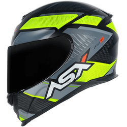 Capacete Asx Eagle SV Explorer - Preto Fosco Grafi... - Moto One