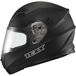 Capacete Texx Strike Solido - Preto Fosco - Moto One