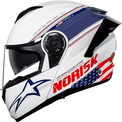 Capacete Norisk Force 2 - Grand Prix Usa - Moto One